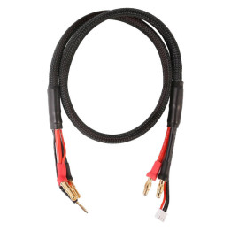 Gens Ace 2S laadimiskaabel: 4 mm ja 5 mm kuul