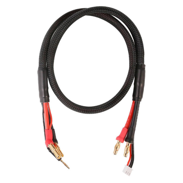 Gens Ace 2S uzlādes kabelis: 4 mm un 5 mm lode