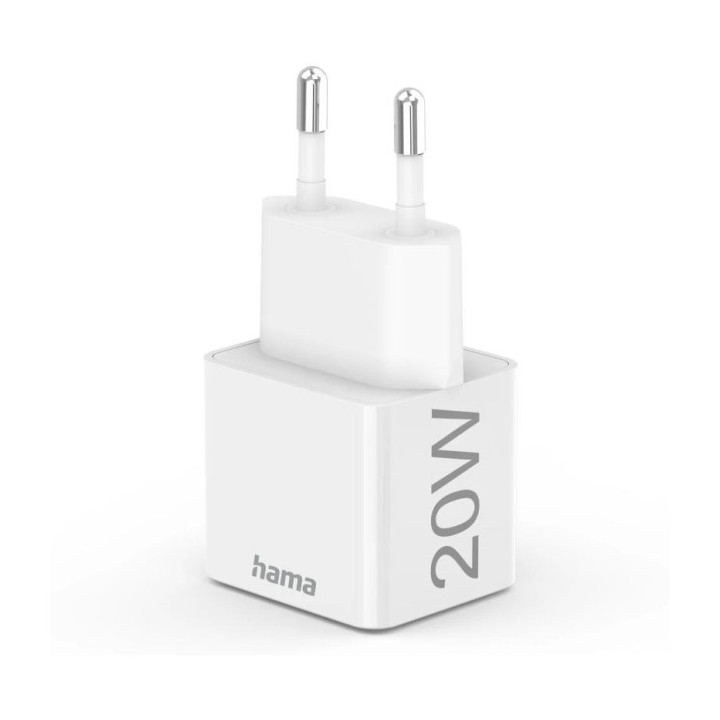 Hama mini 20W, PD/QC 3.0, белый