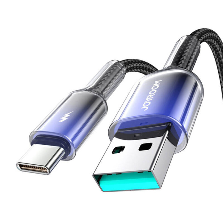 Кабель Joyroom USB-A USB-C S-A42 3A 1,2 м черный