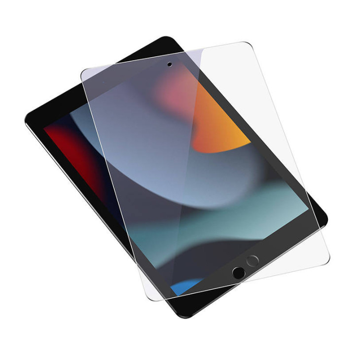 Grūdintas stiklas Baseus Crystal 0,3 mm, skirtas iPad Pro/Air3 10,5" / iPad 7/8/9 10,2"