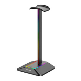 Kuulokkeiden pidike USB New Bee NB-Z8 RGB:llä