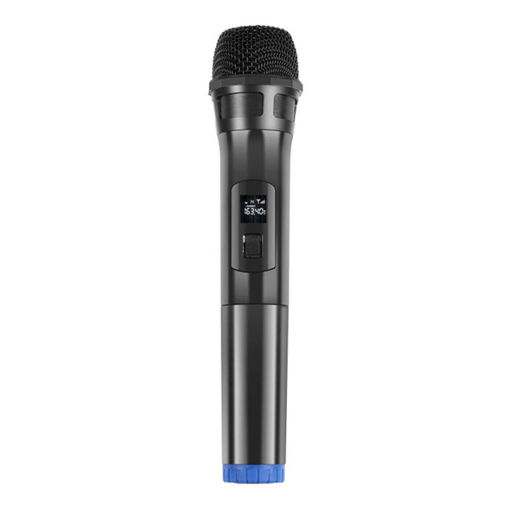 Bezvadu dinamiskais mikrofons no 1 līdz 2 UHF PULUZ PU643 3,5 mm