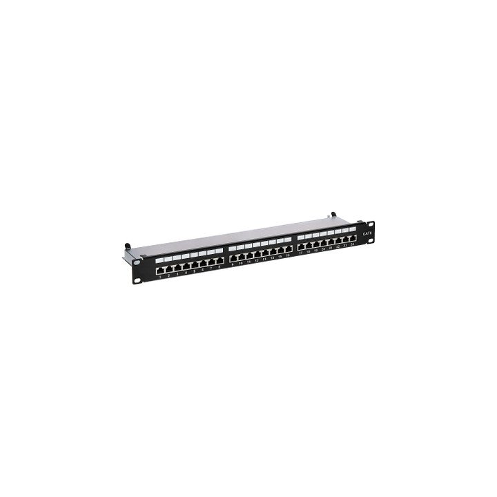 КОМУТАЦИНИС СКАЙДЕЛИС RJ-45 PP-24/RJ6-C/FTP