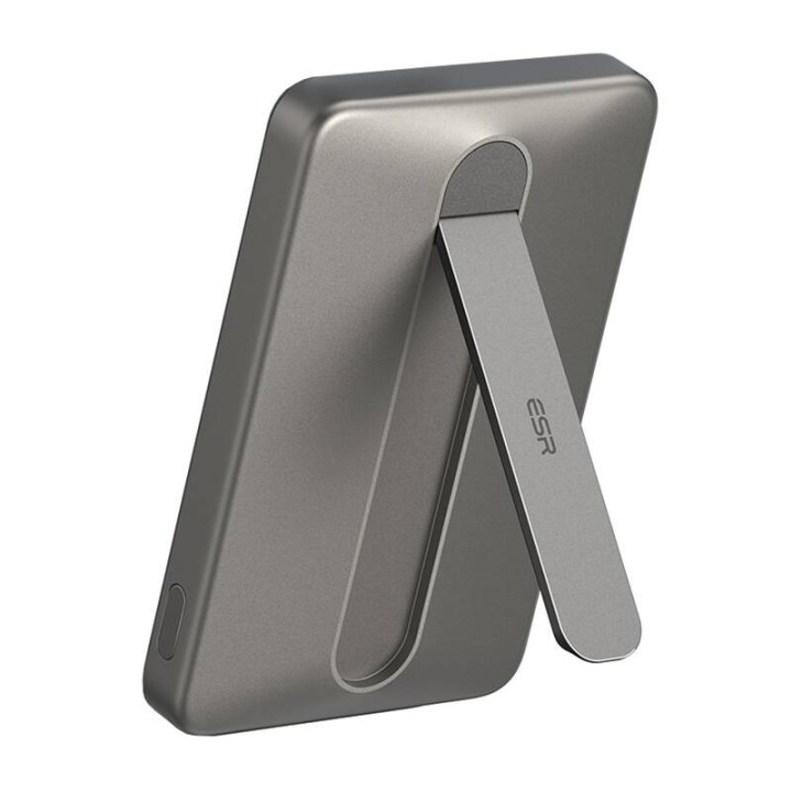 ESR Qi2 MagSlim 5000 mAh magnetiline akupank koos alusega (liiv)