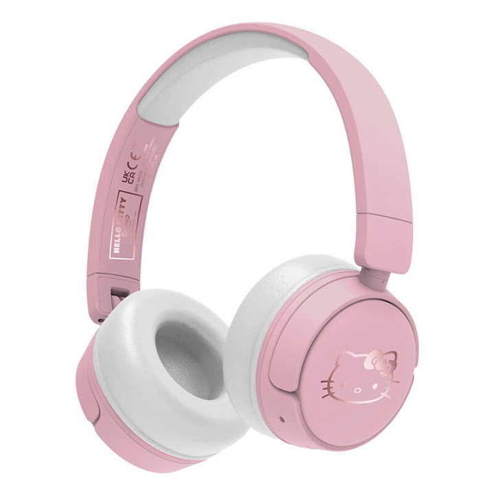 Belaidės ausinės vaikams OTL Hello Kitty (rožinis auksas)