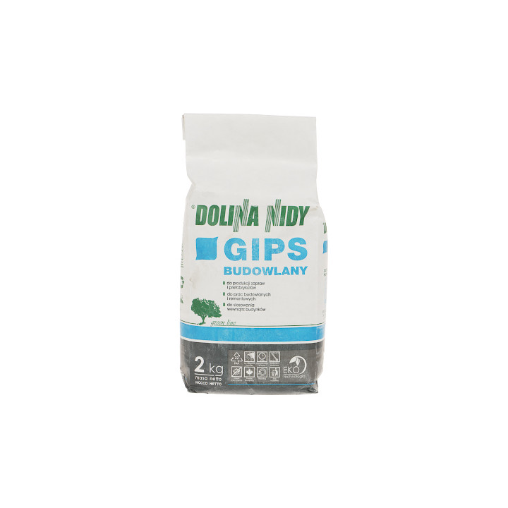 CELTNIECĪBAS GIPS GIPS-B-2/DN MAISIŅA 2 kg ATLAS / Dolina Nidy