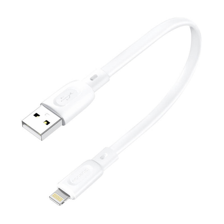 USB-A kabelis — Lightning Foneng X107 3A, 0,25 m (absolūtā)