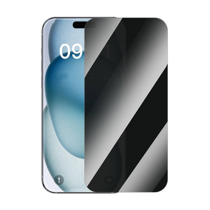 Baseus yksityisyyslasi iPhone 15 Plus -puhelimelle