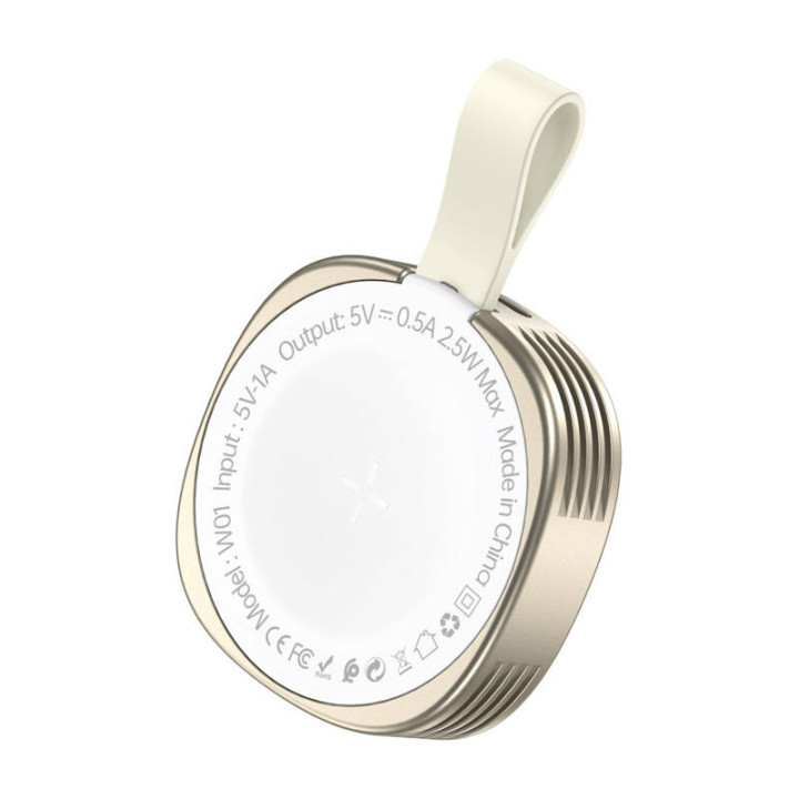 Foneng W01 bezvadu lādētājs Apple Watch 2,5 W (zelts)