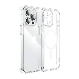 Joyroom magnētiskais aizsargmaciņš iPhone 15 Pro Max (caurspīdīgs)