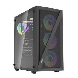 „Darkflash DK 260 Air Mesh“ kompiuterio dėklas (juodas)