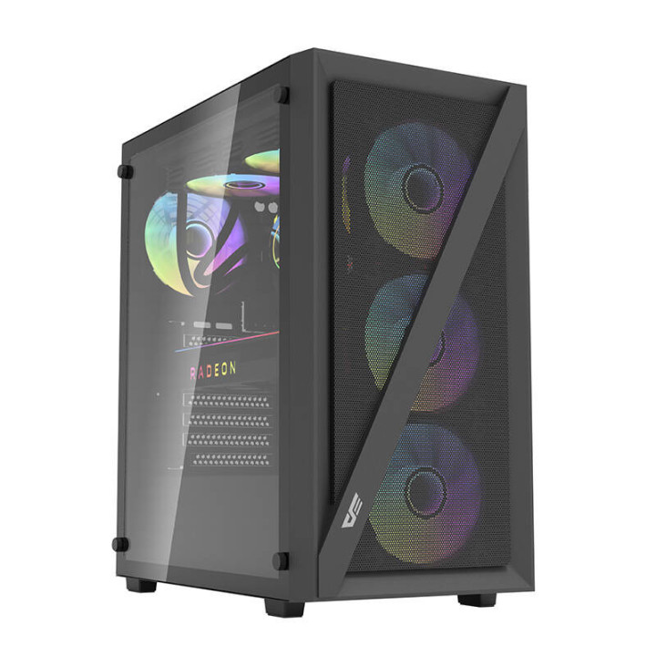 Компьютерный чехол Darkflash DK 260 Air Mesh (черный)