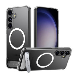 Чехол для телефона Torras Pstand Series для Samsung S25+ (прозрачный)