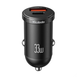 Автомобильное зарядное устройство Mcdodo CC-2320, USB-C + USB-A, 30 Вт