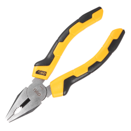 Kombinuotos replės 6" Deli Tools EDL2006 (geltona)