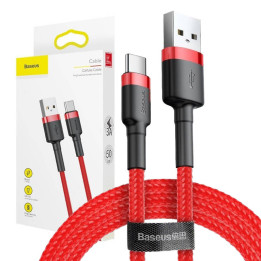 Baseus Cafule USB-C kaabel 2A 3m (punane)