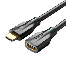 HDMI 2.1 pagarinātāja kabeļa ventilācijas atvere AHBBG, 1,5 m, 8K 60 Hz/ 4K 120 Hz (melns)