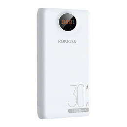 Powerbank Romoss SW20S Pro 20000mAh, 30W (valkoinen)