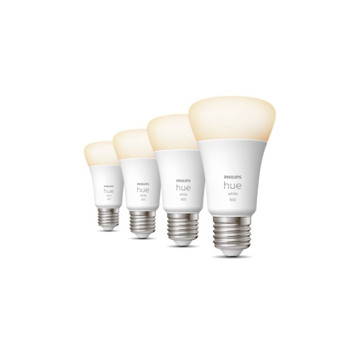 Philips Hue E27 W 9W 4 pak