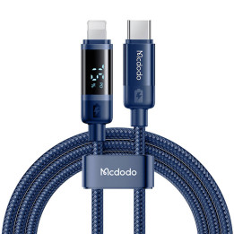 Mcdodo CA-5211 USB-C līdz Lightning kabelis, 36 W, 1,2 m (zils)