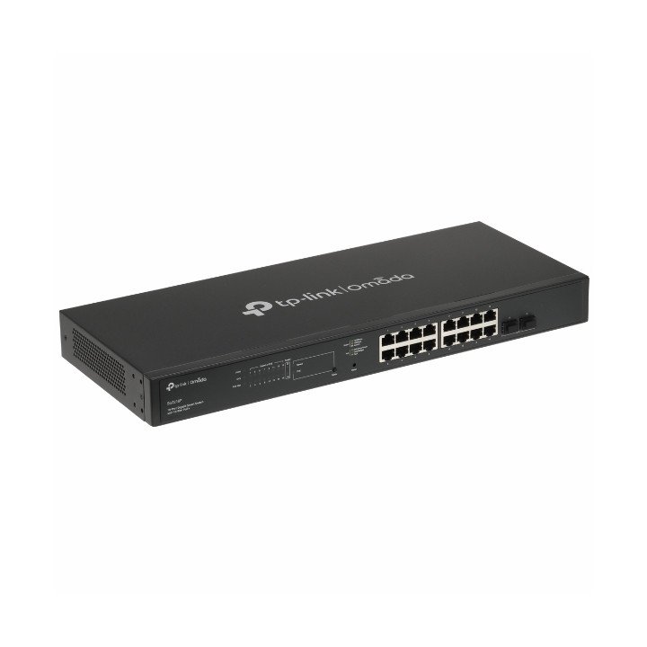 TP-LINK TL-SG2218P 18-Port Gigabit PoE+ Switch with 16 PoE+ Ports and 2 SFP Slots