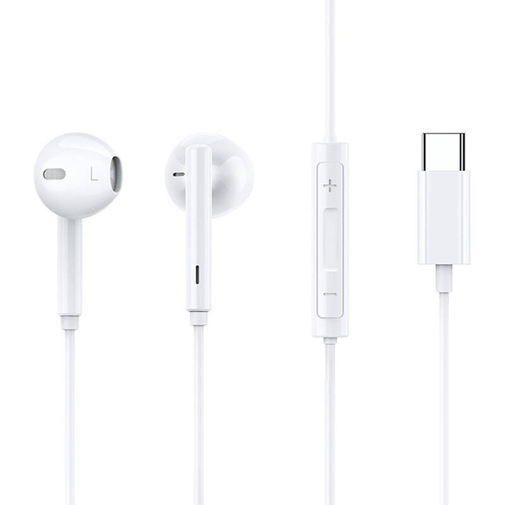 Mcdodo HP-7500 langalliset kuulokkeet, USB-C (valkoinen)
