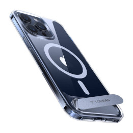Чехол-подставка Torras UPRO Pstand для iPhone 15 Pro Max (прозрачный)