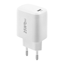 Ātrais lādētājs Foneng EU40, USB-C, 25W (balts)