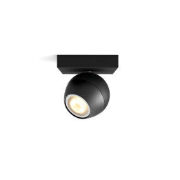 Philips Hue Buckramsingle taškinis juodas 1x5W 230V