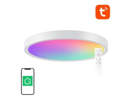 Smart griestu lampa 30cm WiFi/Bluetooth 16M RGBCW Gosund LB12 1920lm Tuya + tālvadības pults.