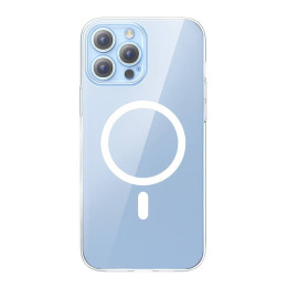 Magnetinis telefono dėklas, skirtas „iP 13 PRO Baseus OS-Lucent“ serijai (skaidrus)