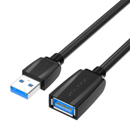 Pikenduskaabel USB 3.0 isane USB-emane USB Vention VAS-A45-B150 1,5 m (must)