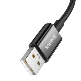 Кабель Baseus Superior Series USB — USB-C, 65 Вт, PD, 2 м (черный)