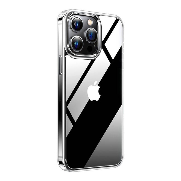 Torras puhelinkuori Auqanova iPhone 15 PRO:lle (läpinäkyvä)
