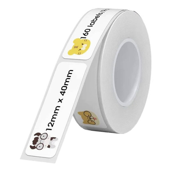 Lämpötarrat Niimbot tarrat 12x40 mm, 160 kpl