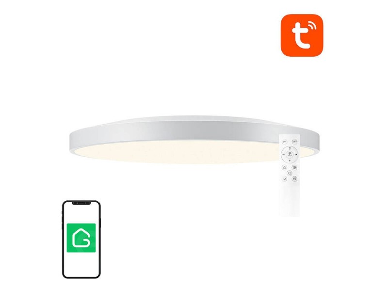 Smart griestu lampa 32cm WiFi/Bluetooth 16M RGBCW Gosund LB11 1920lm Tuya + tālvadības pults.