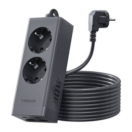 Удлинитель TESSAN TS-FS01DE00