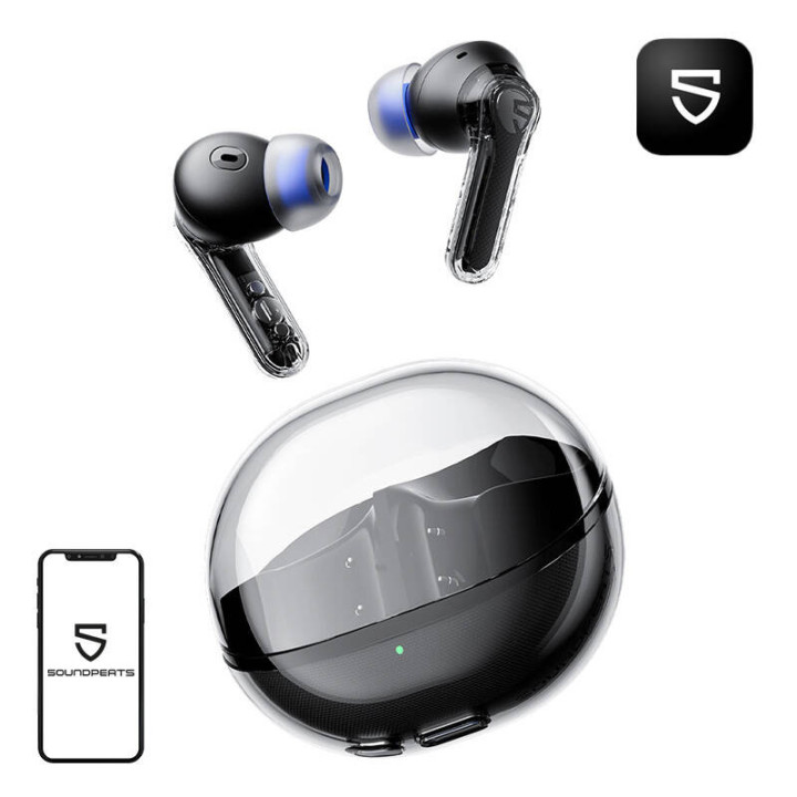 Наушники Soundpeats Clear (черные)