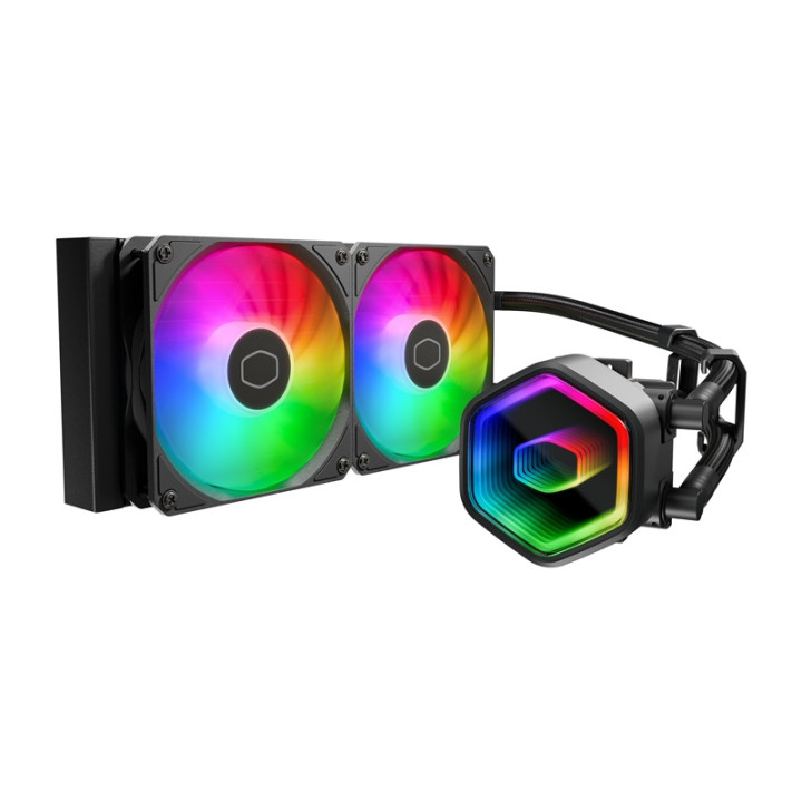 Кулер для воды Cooler Master MasterLiquid 240 Core II ARGB (черный)
