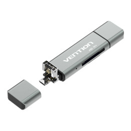 Многофункциональный картридер USB2.0 Vention CCJH0 Grey