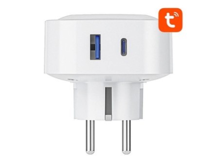 Gosund SP6 16A USB-C 20W Tuya viedā WiFi/Bluetooth ligzda