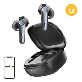 Belaidės ausinės TWS EarFun Air Pro 3, ANC (juodos)
