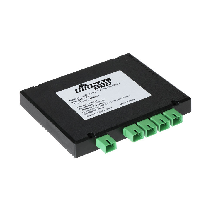 OPTISKAIS SPALITĀJS SO-1/4-SC/APC-SIG SIGNAL PRO