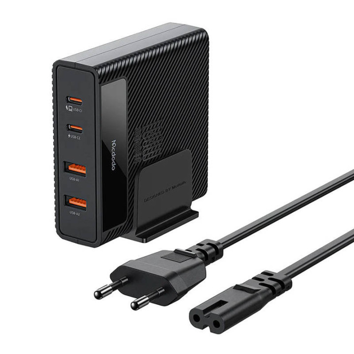 Зарядная станция GaN 100W Mcdodo CH-1802, 2x USB-C, 2x USB-A (черный)