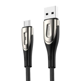 Greito įkrovimo laidas prie Micro USB / 2.4A / 3m Joyroom S-M411 (juodas)