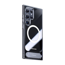 Чехол-подставка Torras UPRO Pstand для Samsung S24 Ultra (прозрачный)