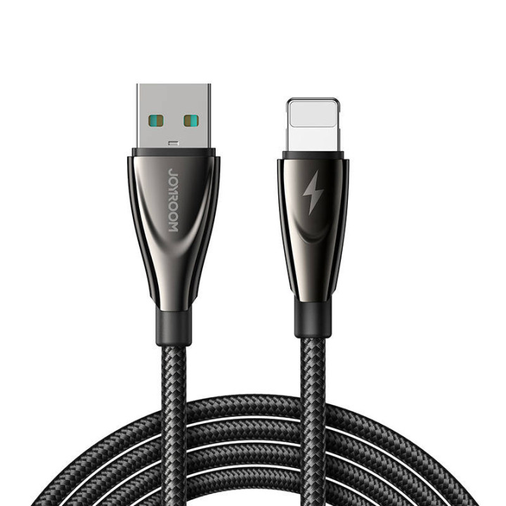 Kabelis Pioneer 3A USB į Lightning SA31-AL3 / 3A / 1,2m (juodas)