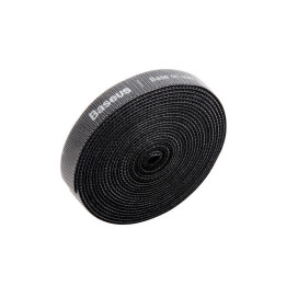 Baseus Rainbow Circle Velcro dirželiai 3m juodi