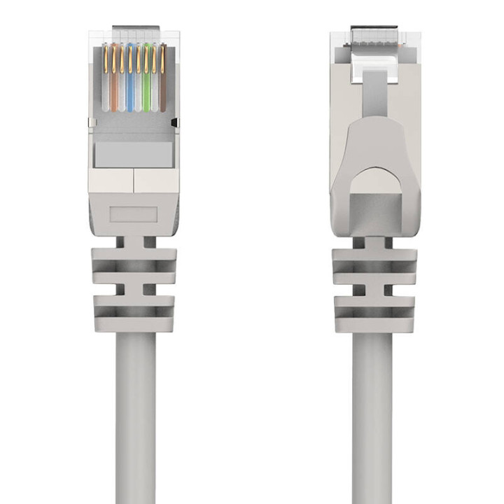 HP Ethernet CAT5E F/UTP tinklo kabelis, 3 m (baltas)